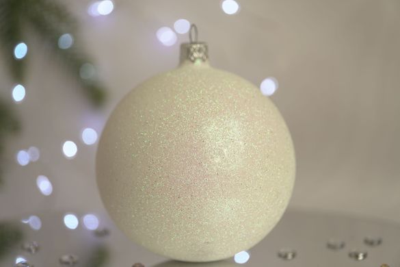 Christmas ball "Snow Maiden". Collection "Sugar"