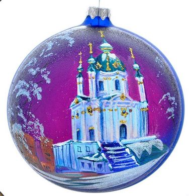 Киев. Андреевская церковь, Синий мат