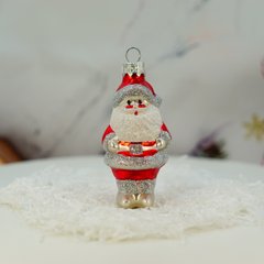 Форма Санта Клаус маленький, Білий мат
