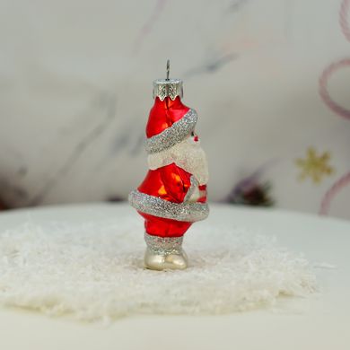 Форма Санта Клаус маленький, Белый мат