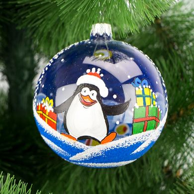 Пінгвін та подарунки, Прозорий